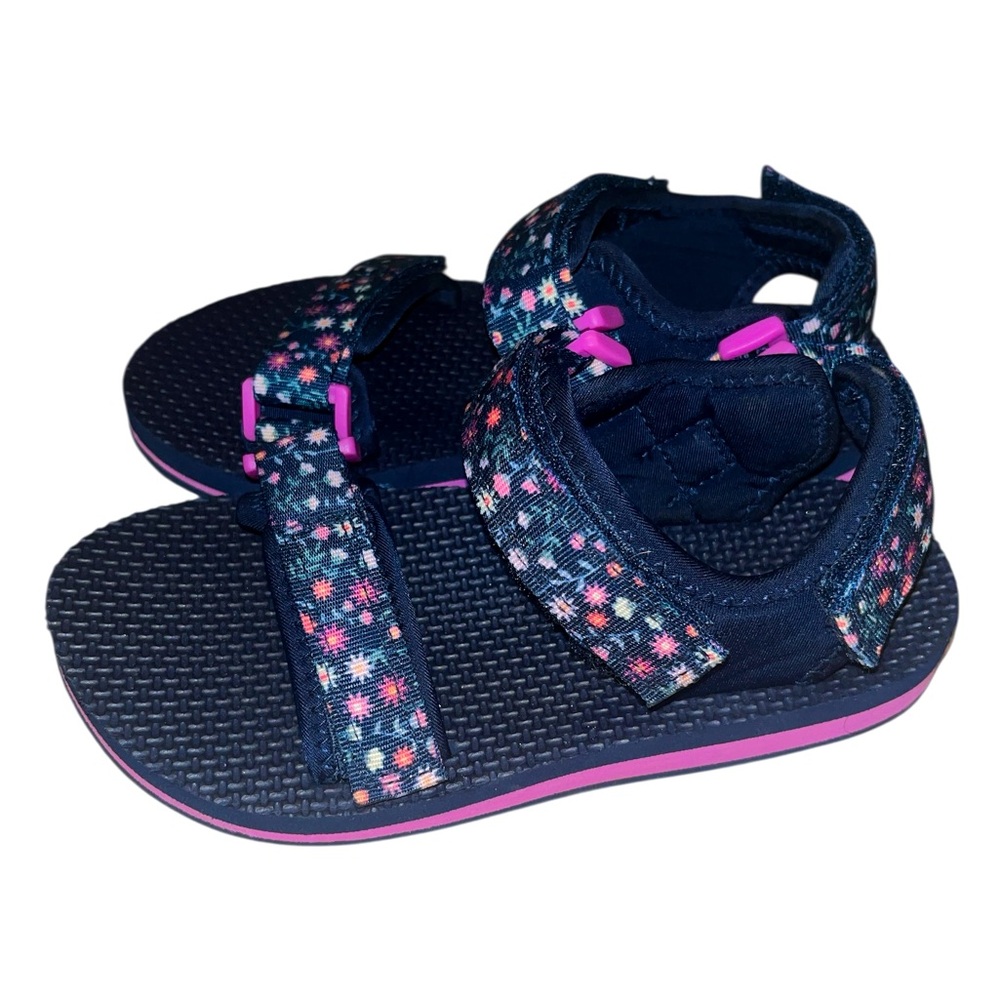 Wonder Nation Sporty Floral Sandals